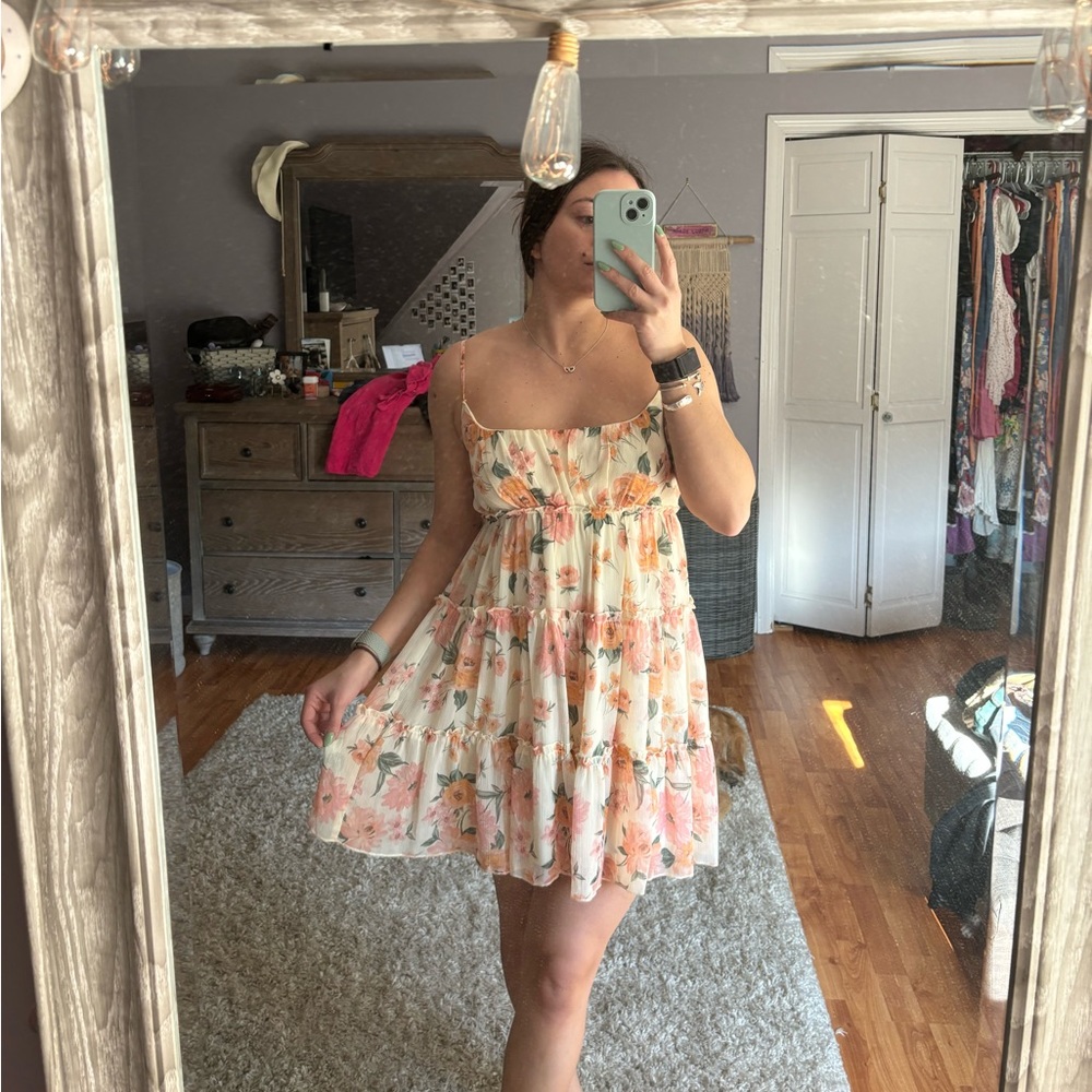 Floral Babydoll Dress